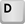 Keyboard D key