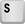 Keyboard S key